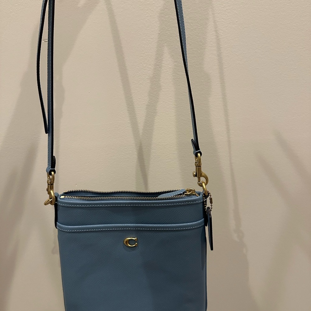 Coach Sky Blue Crossbody Bag - Picture 2 of 5